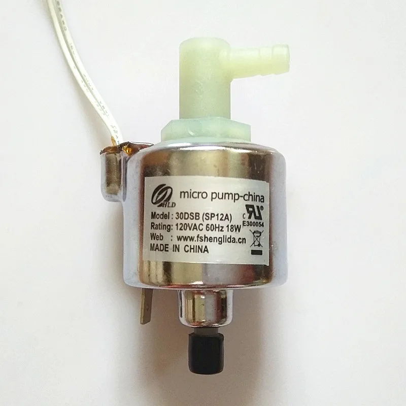 Миниатюрный магнитный насос Модель 30DCB (SP12A) мощность 120VAC 60Hz power18W|Насосы| |