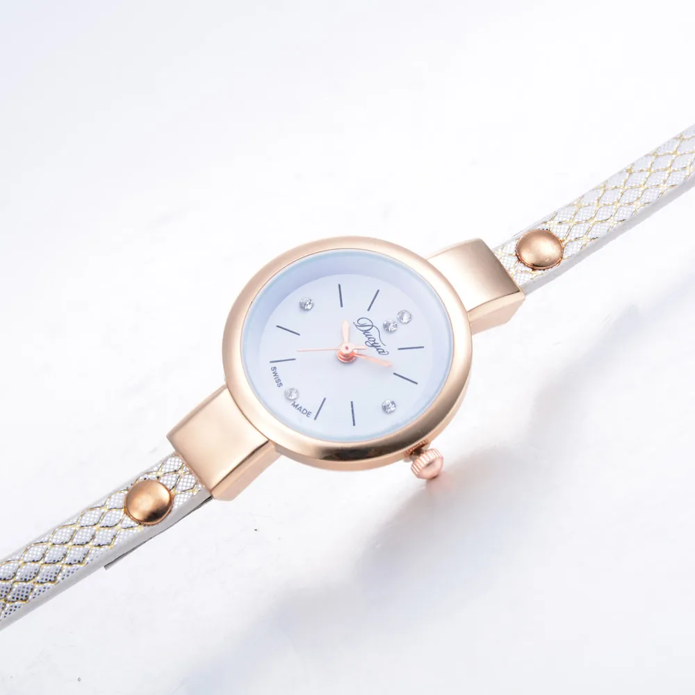 Fashion Quartz Watch Bracelet Watches Top Brand Leather Strap Lady Girl Wrist Watch Clock Women Relogios Femininos NEW