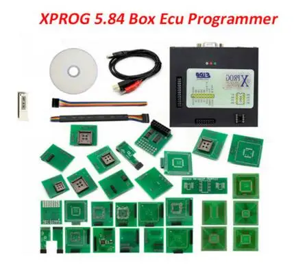 

2019 Newest XPROG 5.84 Add More Authorization Black Metal Box XPROG-M V5.55 V5.70 V5.84 X-PROG V5.84 ECU Programmer