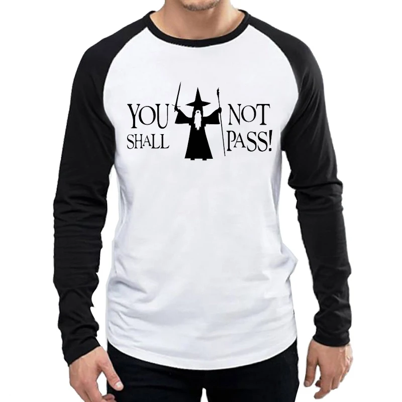 Lord of the Rings SARUMAN Licensed Adult Long Sleeve T-Shirt S-3XL