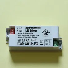 100 шт./лот, 12 В 5A 60 Вт Светодиодный драйвер питания