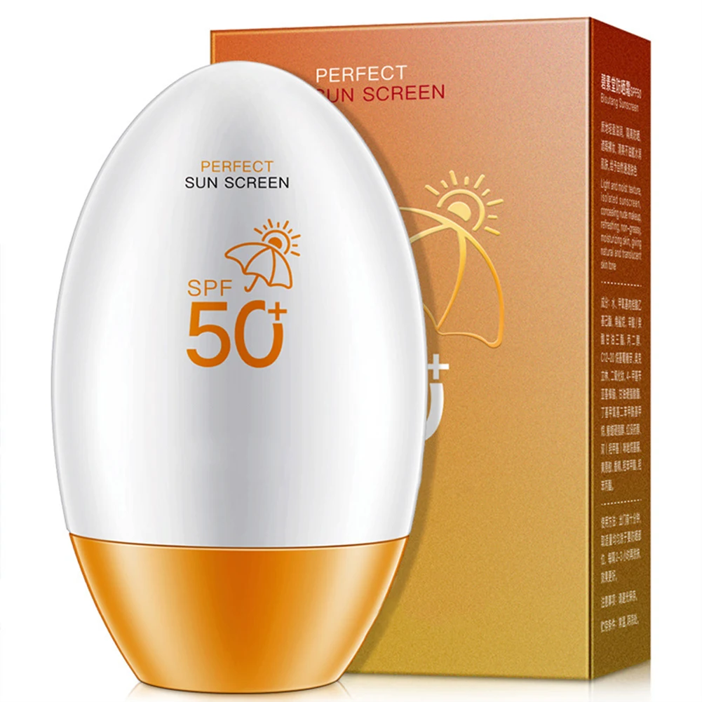 55 мл мягкий солнцезащитный лосьон SPF50 + крем для лица изоляция УФ тела увлажняющий
