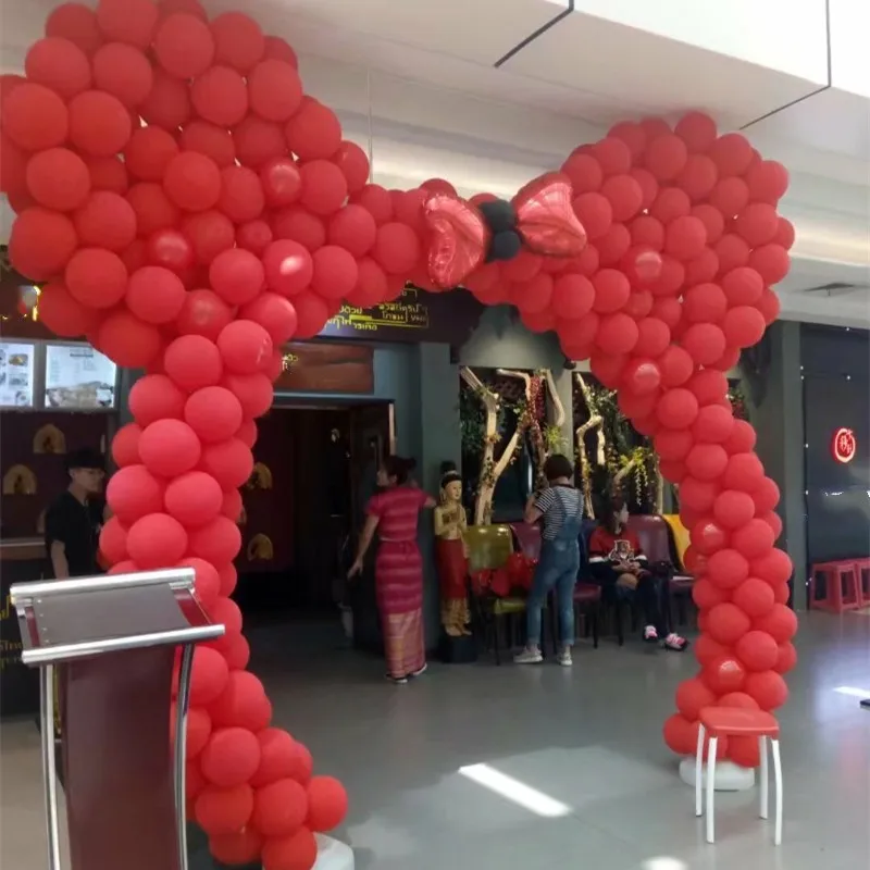 balloon arch 10 inch 2.2 g round red balloon birthday party decoration