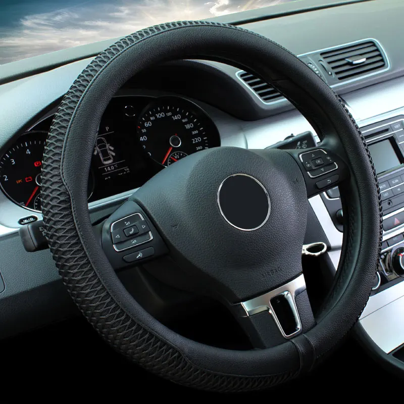 

Fashion Car Non-slip steering wheel cover covers universal auto Interior accessories for peugeot 4008 405 406 407 408 5008 508