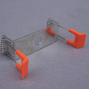

led panel lamps fixing spring Clamp ,downlight fixing spring clips with 70mm metal bracket for recessed lights