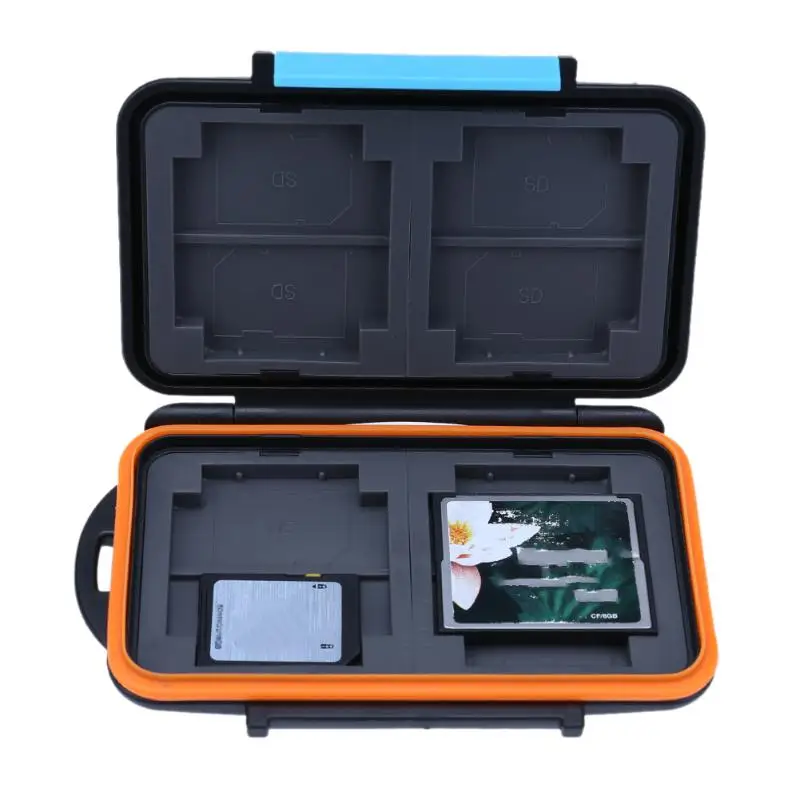 

Memory card protcttion case Waterproof Anti-shock Memory Card Storage Holder Box for SD CF TF Card memory sticks