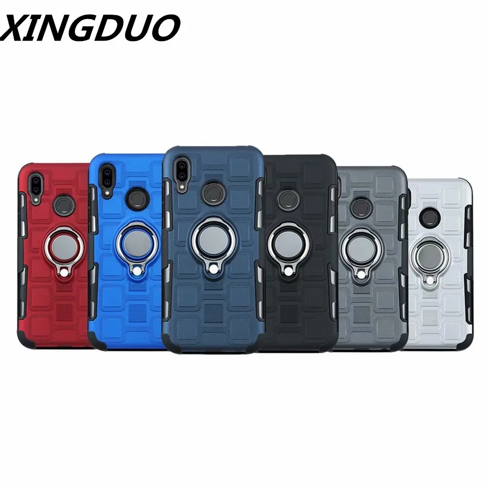 

XINGDUO 3 in 1 PU+TPU Separable black Sliding sleeve 360 degrees Rotatable case for Samsung Note 8 9 For galaxy S10 Plus Lite S9