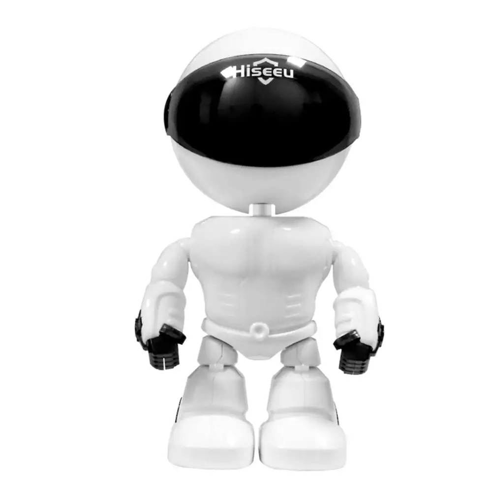 

HISEEU HSY-FHK FHD 1080P Surveillance Camera Wireless Remote IP Camera Night Vision Nanny Monitor Robot Webcam for Home Security