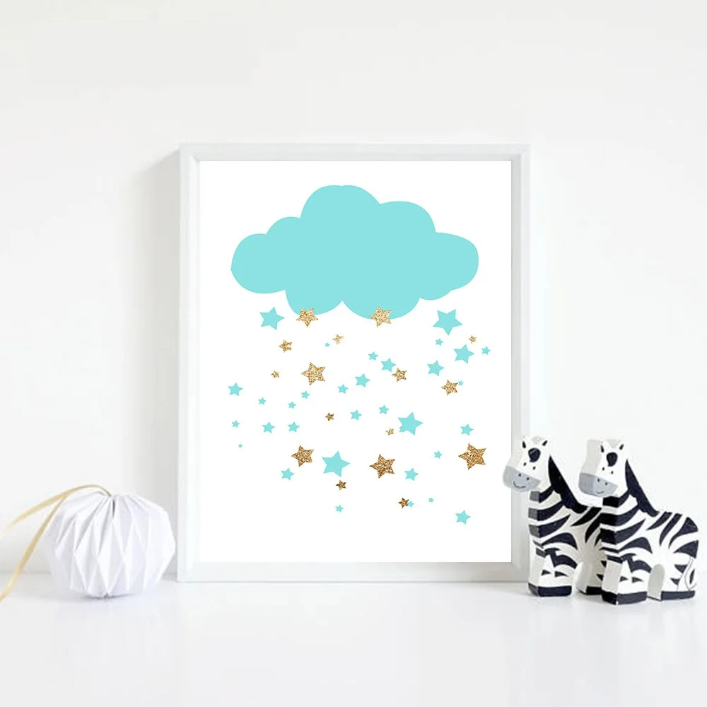 Blue-Clouds-Moon-Nursery-Canvas-Wall-Art-Posters-and-Prints-Large-Canvas-Painting-Nordic-Picture-Kids(4)