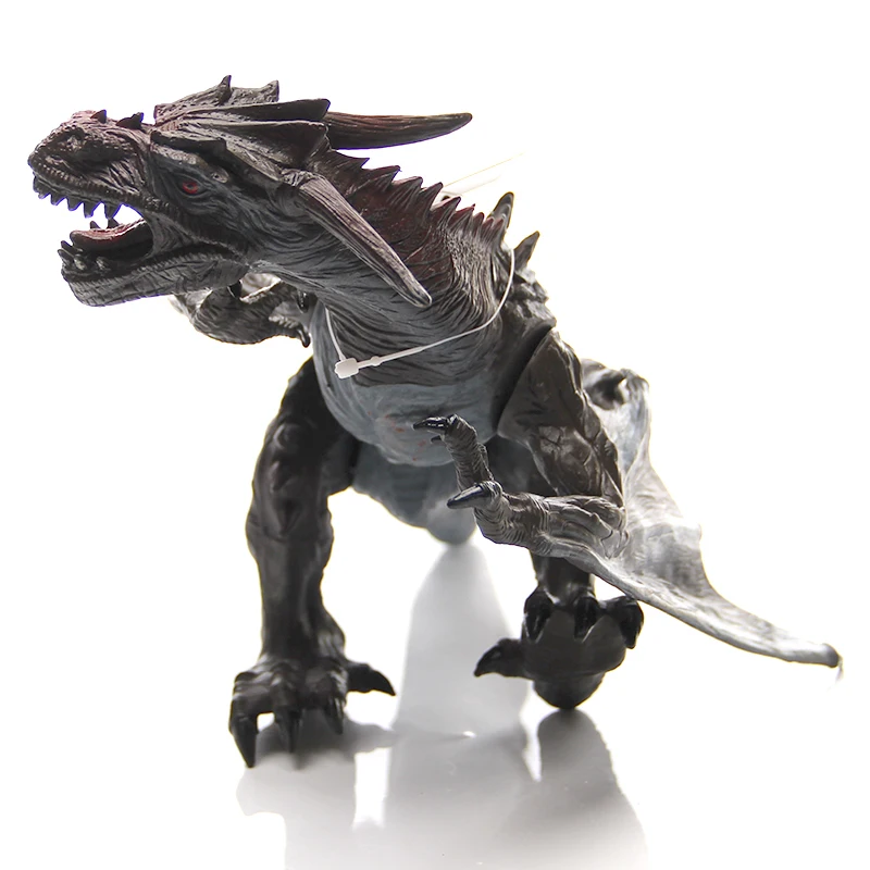 

The New Special Price Simulates The Rubber Dinosaur Toy Demon Dragon Monster Desktop Display Collection Model Toys For Children