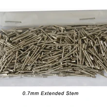 1000 шт 0,7 мм часы обмотки стержня расширители для крепления короны наручные часы движение часть часы Ремонт Инструменты