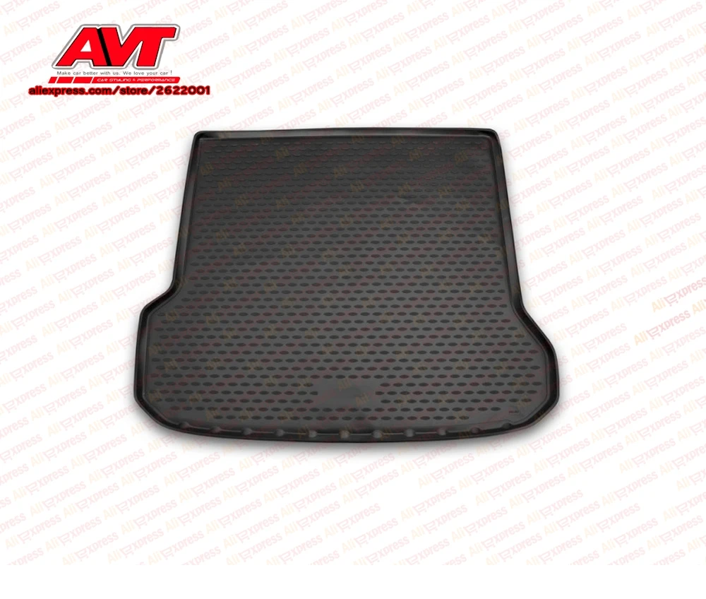 

Trunk mats for Volvo XC70 2007- 1 pcs rubber rugs non slip rubber interior car styling accessories