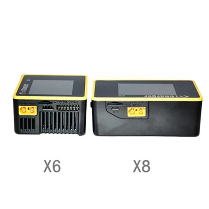 I charger X8 1100 W 30A DC ЖК-экран умный аккумулятор баланс зарядное устройство Dis зарядное устройство для 1-8 s LiPo/Lilo/LiFe/LiHV батарея RC Дрон модель