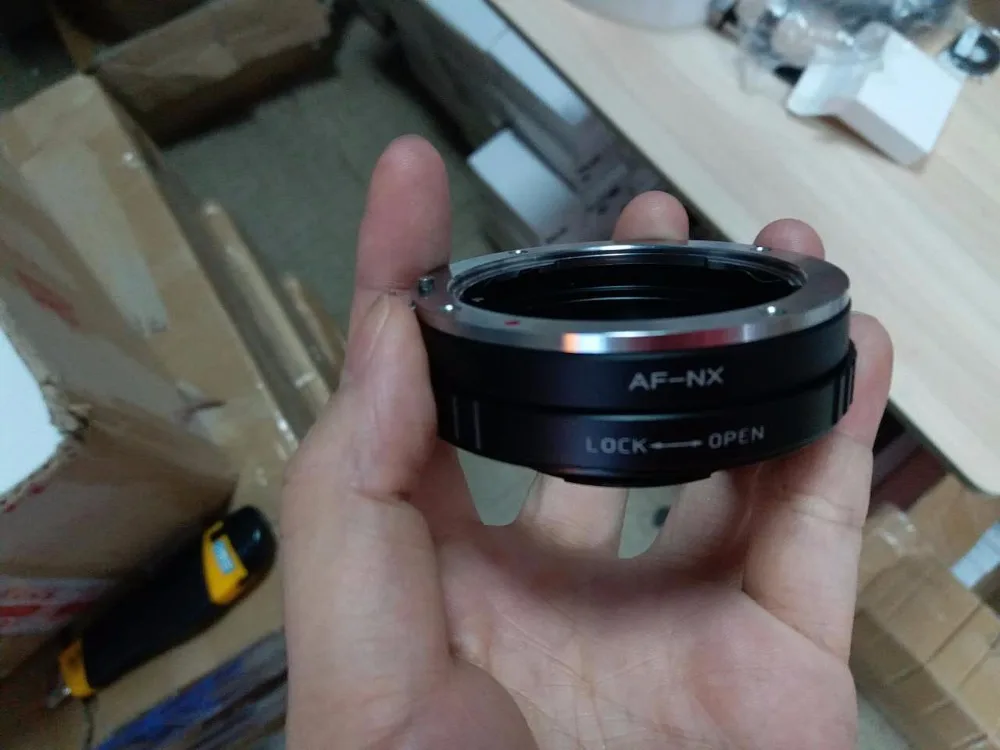 Just Now Lens Adapter Ring for Minolta AF Mount Lens to for Samsung NX NX5 NX10