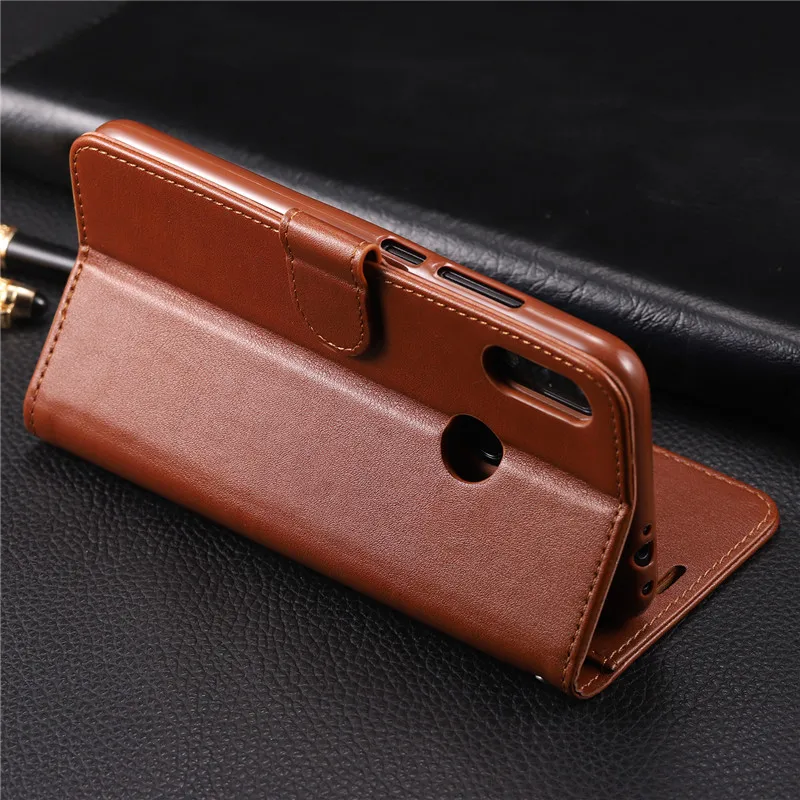 Чехол книжка для Xiaomi Redmi Note 7 мягкий чехол бумажник из искусственной кожи и ТПУ