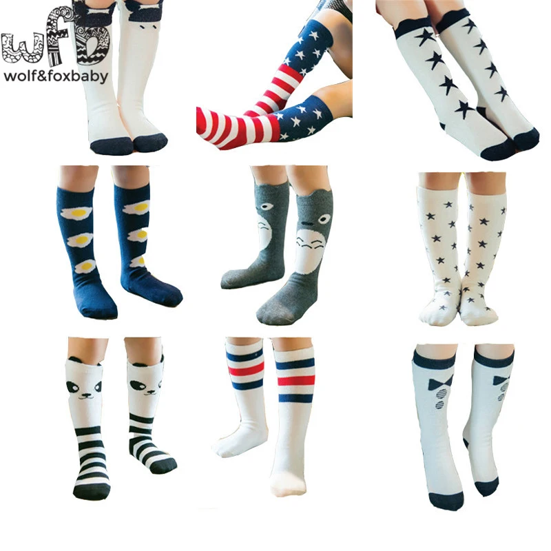 Носки хлопковые вязаные для детей 2 6 лет|kid socks children|cotton kidscartoon kids |