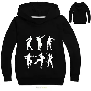 

DLF 2-16Y Dabbing Kids Boys Hoodies and Sweatshirts Baby Girls Hoodie Dance Outwear&Coat Teenagers Cartoon Tops Casual Hip Hop