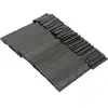 127pcs/lot Heat Shrink Tubing 7.28m 2:1 Black Tube Car Cable Sleeving Assortment Wrap Wire Kit with Polyolefin Tub Free Shipping ► Photo 2/4
