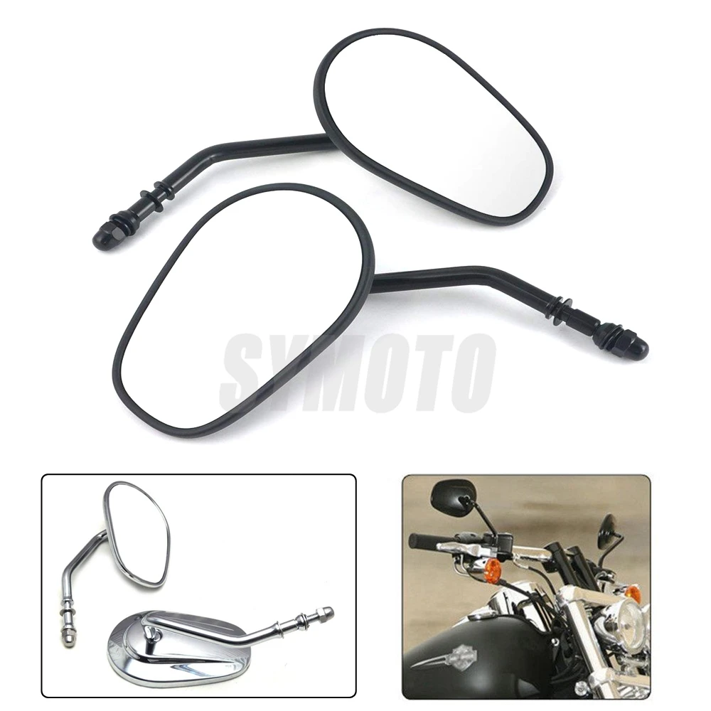 Motorcycle Rear View Side Mirror For Harley Sportster XL 883 1200