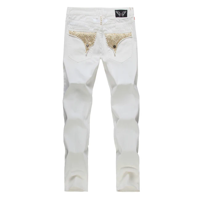 2015 New Mens Robin Jeans Denim Pants Famous Robin Jeans Men Straight Cotton Denim Jeans 32-42 - Jeans - AliExpress