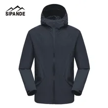 Для Мужчин's Демисезонный монослоя Куртки Пеший Туризм Восхождение Треккинг Открытый Ветровка Пальто для будущих мам мужской