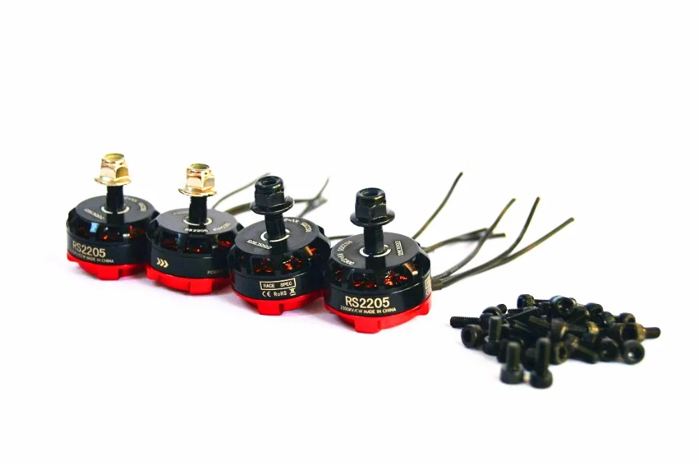 4 шт./лот RS2205 2300kv бесщеточный двигатель RS 2205 для QAV200 210 250 FPV Quad Racing QAV R180 220 260 |