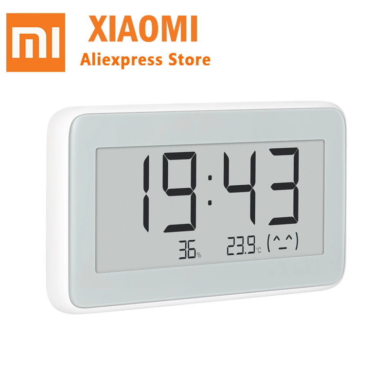 

Xiaomi Mijia BT4.0 Wireless Smart Electric Digital clock Indoor&Outdoor Hygrometer Thermometer LCD Temperature Measuring Tools