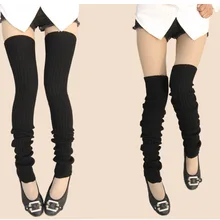 Новые дизайнерские супер длинные зимние теплые гетры выше колена, высокие носки, обтягивающие чулки, Aug12