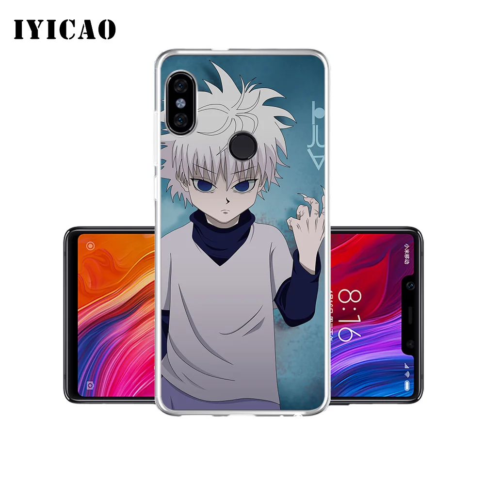 Чехол для телефона IYICAO Killua Zoldyck hunter x мягкий силиконовый чехол Xiaomi Mi 9 8 SE 6 A1 A2 Lite F1