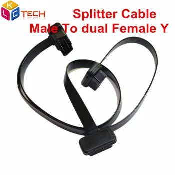 

Full Pin Newest Flat+Thin As Noodle OBDII OBD-II OBD 2 OBD2 16 Pin ELM327 Male To dual Female Y Splitter Elbow Extension Cable