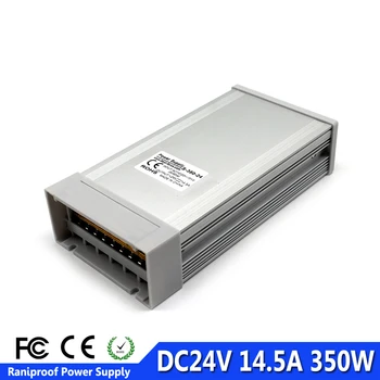 

Rainproof Power Source DC24V 14.5A 350W Universal Regulated Switching Power Supply for Outdoor Led Strip Wall Light CCTV Radio