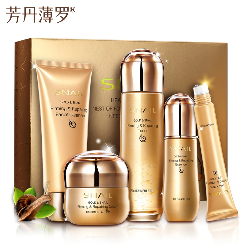 

Original Fangdanboluo Golden Snail Firming Repair Cream Face Care Acne Anti wrinkle Whitening Moisturizing Face Eye cream 5 pcs