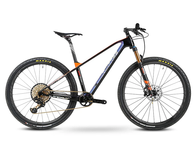 Flash Deal 27.5"/29" Mountain Bike Through Axle Wheelset Aluminum Carbon Hub Thru-Axle MTB Bicycle Wheel For XD shimano Cassette 8-12 Speed 14