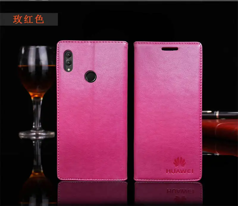 for Huawei Honor 8X Case Luxury Genuine Leather Flip Case for Honor 8X Magnetic Book Wallet Cover for Huawei Honor8x Phone Coque07