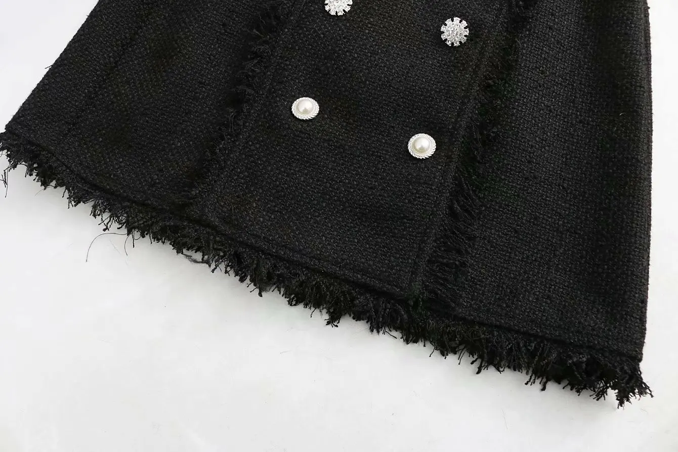 Модные женские BB48-9036 европейские и американские модные ювелирные изделия на пуговицах мини-юбка