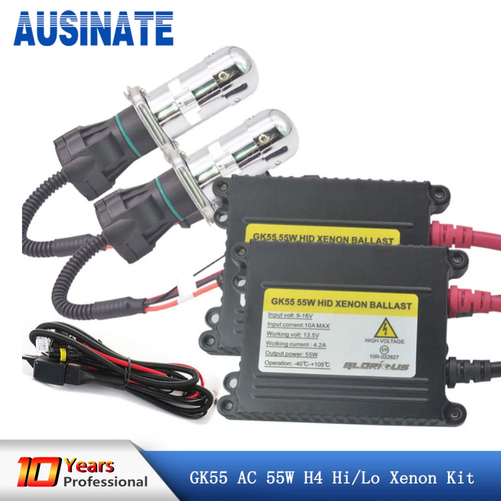 12V 55W H4 Bi xenon lamp kit H4 hid hi lo BI-XENON light bulb 55W 6000K 8000K 4300K H4 Bi xenon kit 12V 55W H4 Bi xenon lamp kit H4 hid hi lo BI-XENON light bulb 55W 6000K 8000K 4300K H4 Bi xenon kit
