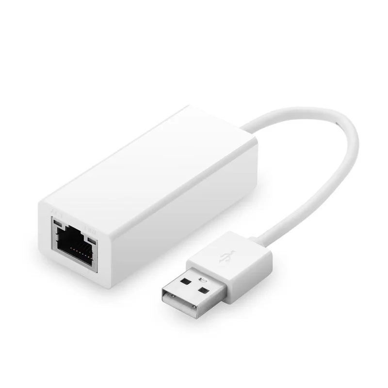 

New USB 2.0 to RJ45 Ethernet Adapter Lan Networks 10/100 Mbps for Macbook Win7