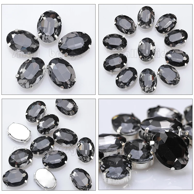 Crystal Sewing Beads (10)