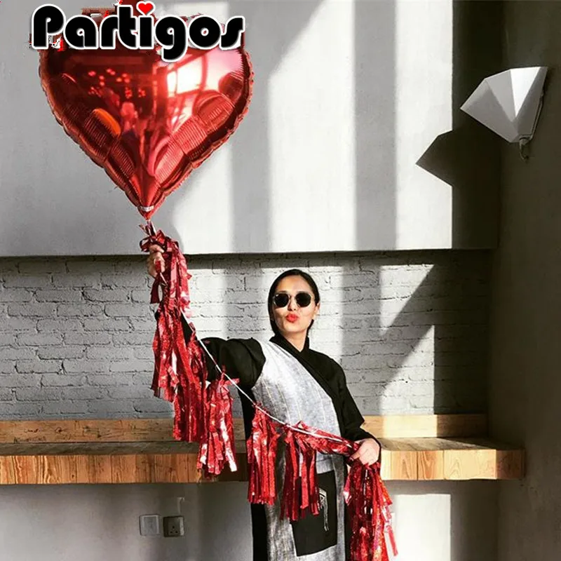 

1pc 24/32 inch Large Heart Shape aluminum foil Balloons Wedding Birthday Party Decoration Baby Shower Gift Toys Marriage Balloon