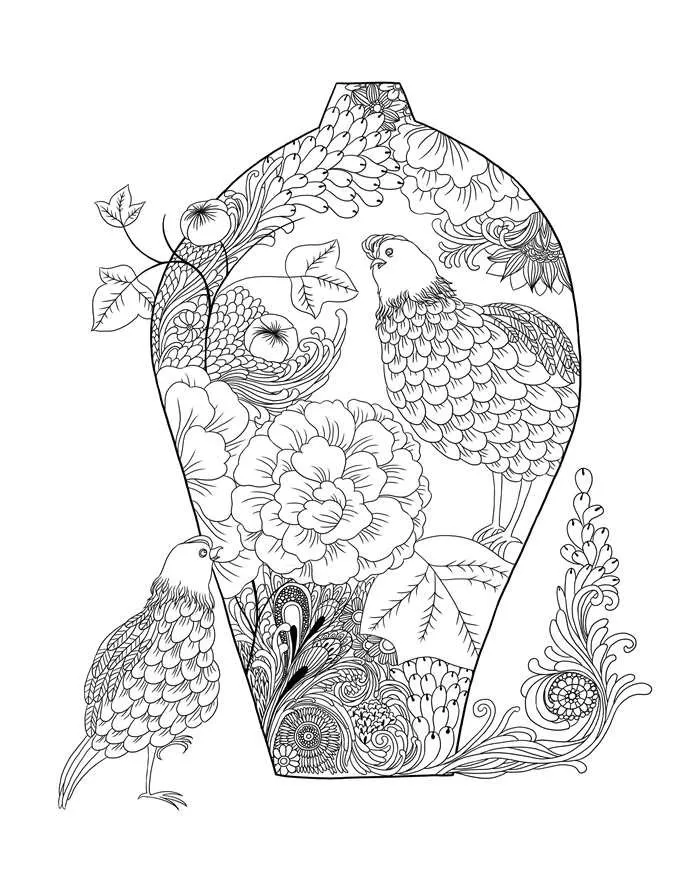 96ページ魅惑中国塗り絵用大人子供和らげるストレス落書き絵画描画抗ストレス塗り絵 Books For Adults Coloring Books For Adultscoloring Book Aliexpress