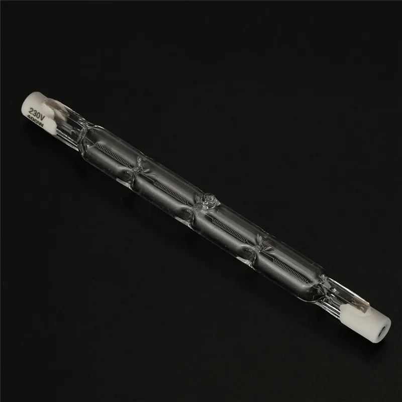 

R7s Halogen Bulb 400W Transparent Halogen Lamp 118mm Double Ended Linear R7s Halogen Light Bulb AC 220V-240V
