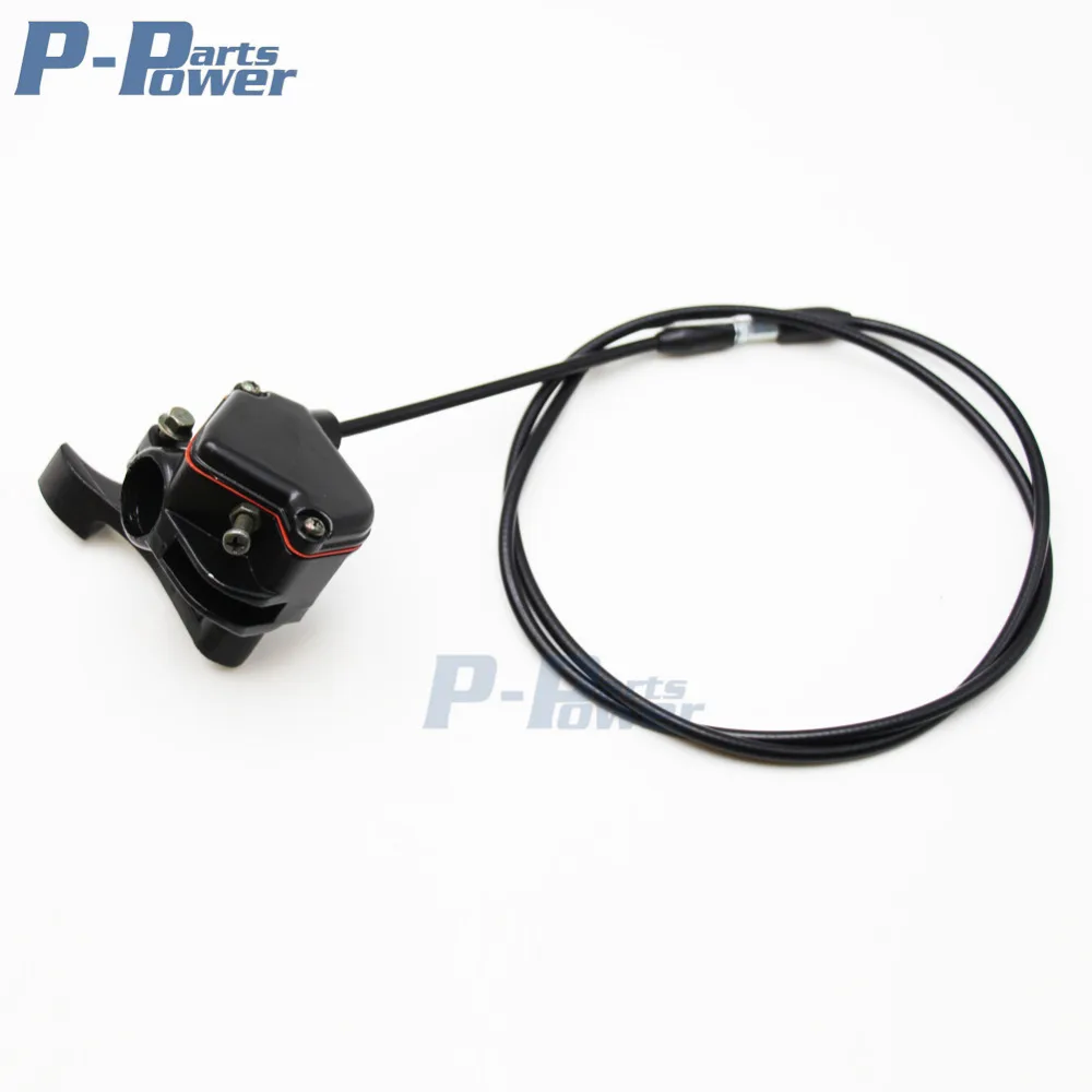 

Throttle Lever Thumb Controller Accelerator Throttle Cable Assembly 125cc 150cc 200cc 250cc 300cc ATV Buggy Quad Pit Dirt Bike