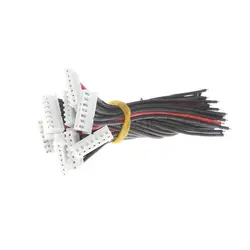 6S1P Lipo Батарея баланс Зарядное устройство кабель 22 AWG кремния провода JST XH Cnnector 10 см