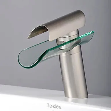 

Contemporary Waterfall Tap Bathroom Sink Faucet,Torneira Para De Banheiro Modocomando