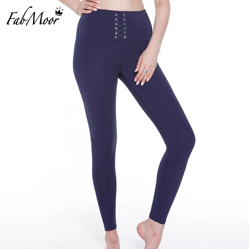 Women Spring Autumn High waist Yoga pants Criss cross Women Spring Autumn High waist Yoga pants Criss cross