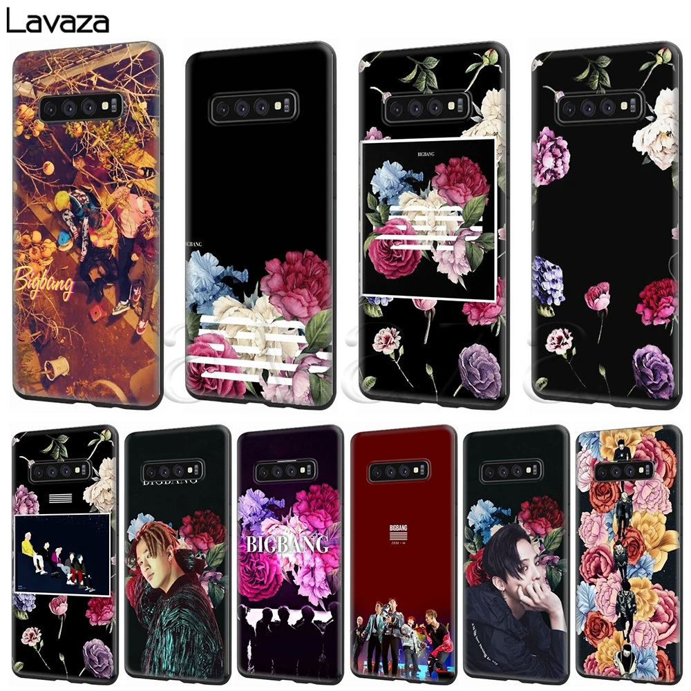 

Lavaza BIGBANG Flower Soft Silicone Case for Samsung Galaxy S6 S7 Edge S8 S9 S10e Plus A3 A5 A6 A7 A8 A9 J6 Note 8 9 2018