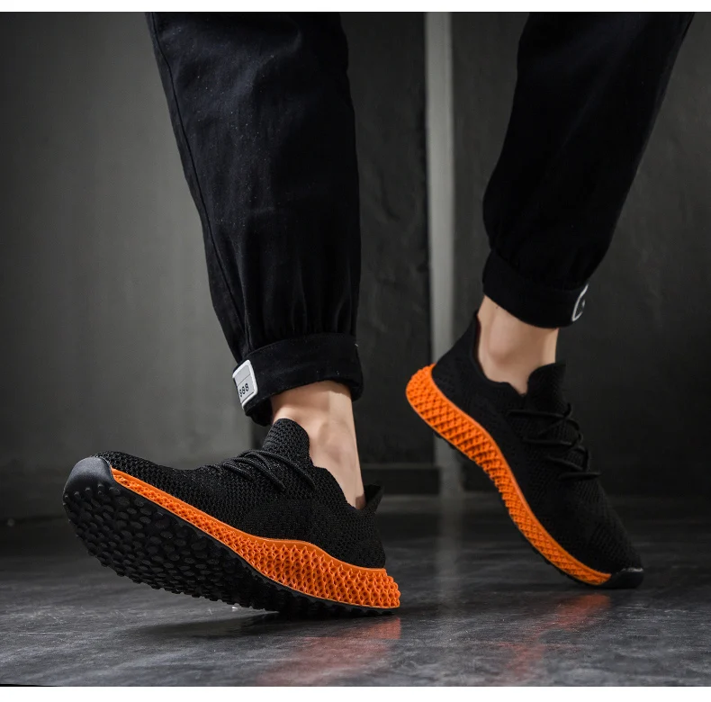 4D мужские кроссовки для бега с принтом новые дышащие кроссовки для бега на открытом воздухе спортивная обувь черного, белого и серого цвета мужские сетчатые кроссовки 350