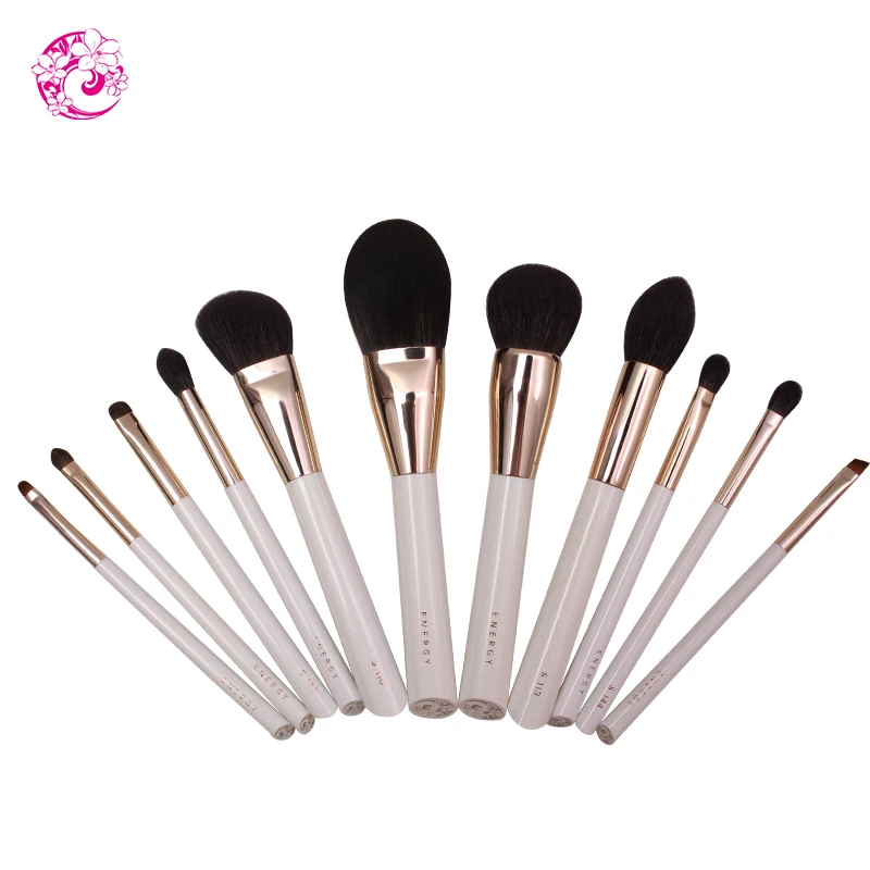 ENERGY Brand Goat Hair Flat Powder Brush Makeup Brushes Make Up Brush Brochas Maquillaje Pinceaux Maquillage Pincel bzy
