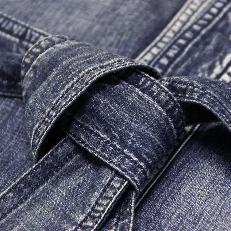 La Femmes Vintage Long À Blue Lâche Broderie Manteaux Denim Cardigans Automne Veste Capuchon Occasionnel D'hiver Manteau Femme Taille Poche Plus rrtdqw0