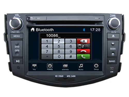 Wince 6 0 CAR DVD PLAYER Sunplus 8288T solution FOR toyota RAV4 2008 2012 Autoradio stereo